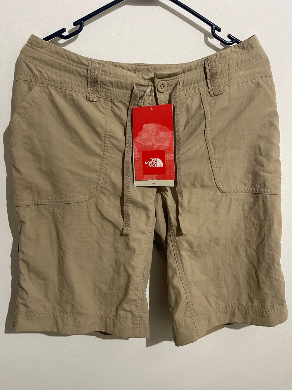 The North Face Women's Khaki Drawstring Bermuda Shorts